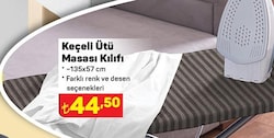 Keçeli Ütü Masası Kılıfı 135x57 cm image