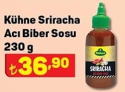 Kühne Sriracha Acı Biber Sosu 230 gr image