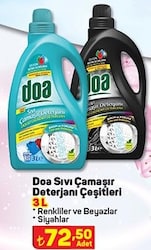 Doa Sıvı Çamaşır Deterjanı Çeşitleri 3 L image