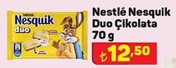 Nestle Nesquik Duo Çikolata 70 gr image