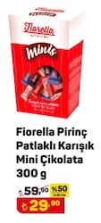 Fiorella Pirinç Patlaklı Karışık Mini Çikolata 300 g image