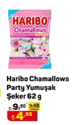 Haribo Chamallows Party Yumuşak Şeker 62 g image