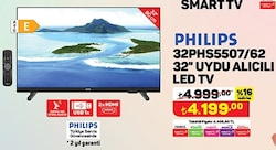Philips 32PHS5507/62 Uydu Alıcılı Led Tv 32 inç image