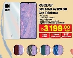 Reeder S19 Max 4/128 GB Cep Telefonu image