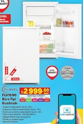 Flavel FLV1090 Büro Tipi Buzdolabı image