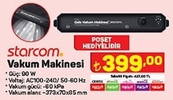 Starcom Vakum Makinesi 90 W image