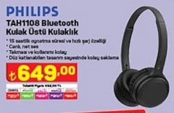 Philips TAH1108 Bluetooth Kulak Üstü Kulaklık image