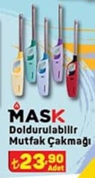 Mask Doldurulabilir Mutfak Çakmağı image
