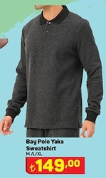 Bay Polo Yaka Sweatshirt image