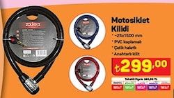 Motosiklet Kilidi 25x1500 mm image