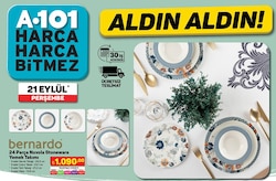 Bernardo 24 Parça Nuvola Stoneware Yemek Takımı image