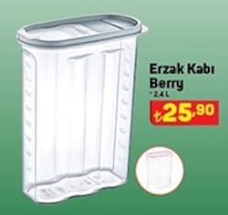 Berry Erzak Kabı 2,4 L image