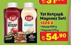Tat Ketçap & Mayonez Seti 1225 gr image