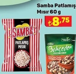 Samba Patlamış Mısır Cips 60 gr image