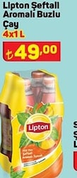 Lipton Şeftali Aromalı Buzlu Çay 4x1 L image