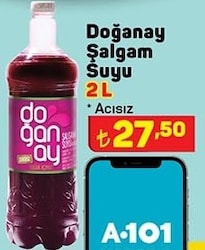 Doğanay Şalgam Suyu Acısız 2 L image