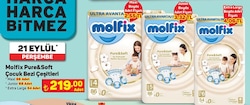 Molfix Pure&Soft Çocuk Bezi Çeşitleri image