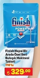 Finish Hepsi Bir Arada Özel Seri Bulaşık Makinesi Tableti 110'lu image