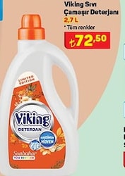 Viking Sıvı Çamaşır Deterjanı 2,7 L image