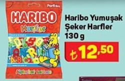 Haribo Yumuşak Şeker Harfler 130 gr image