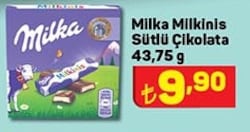 Milka Milkinis Sütlü Çikolata 43,75 gr image