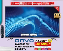Onvo OV65500 65 inç Ultra HD Webos 2.0 Led TV image