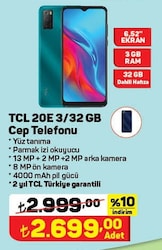 TCL 20E 3/32 GB Cep Telefonu image
