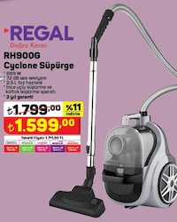 Regal RH900G Cyclone Süpürge 899W image