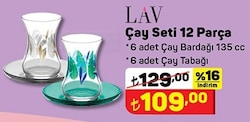 Lav Çay Seti 12 Parça 135 cc image