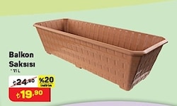 Balkon Saksısı 11 L image