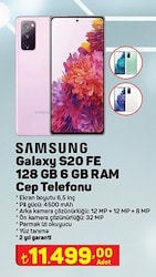 Samsung Galaxy S20 FE 128 GB 6 GB Ram Cep Telefonu image
