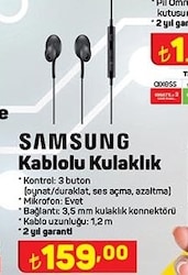 Samsung EO-IA500B Kablolu Kulaklık image