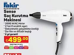 Fakir Sense Saç Kurutma Makinesi 2000 W image