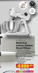Karaca Multichef Artisan Döküm Stand Mikser 7 L image