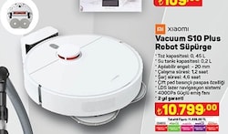 Xiaomi Vacuum S10 Plus Robot Süpürge image