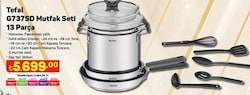 Tefal G737SD Mutfak Seti 13 Parça image