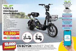Volta VSM Elektrikli Motorlu Bisiklet image