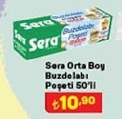 Sera Orta Boy Buzdolabı Poşeti 50'li  image