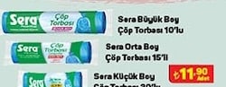 Sera Büyük Boy Çöp Torbası 10'lu  image