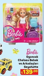 Barbie Oyuncak Chelsea Bebek ve Arkadaşları Seyahatte image