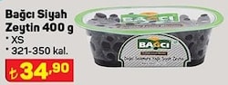 Bağcı Siyah Zeytin XS 321-350 kal 400 gr image