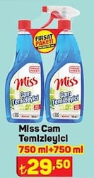 Miss Cam Temizleyici 750+750 ml image