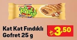 Kat Kat Fındıklı Gofret 25 g image