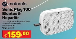 Motorola Sonic Play 100 Bluetooth Hoparlör image