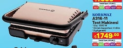 Korkmaz A316-11 Tost Makinesi Rose Gold image