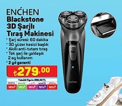 Enchen Blackstone 3D Şarjlı Tıraş Makinesi image