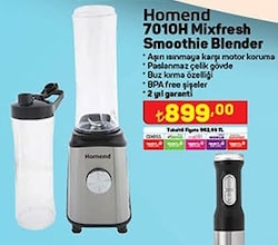 A101 Homend Mixfresh 7010H Kişisel Smoothie Blender