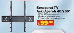 Sonaparat TV Askı Aparatı 40 image