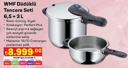 Wmf Düdüklü Tencere 6,5 L + 3 L image