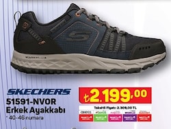 Skechers 51591-NVOR Erkek Ayakkabı image